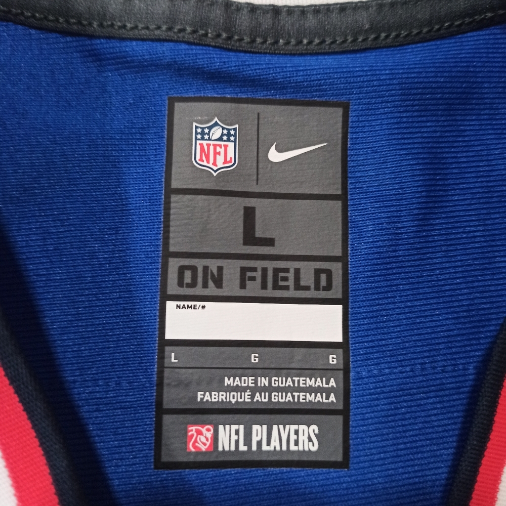 Nike Vapor Limited Stefon Diggs Buffalo Bills NFL Football Jersey Blue Adult L - Picture 13 of 16